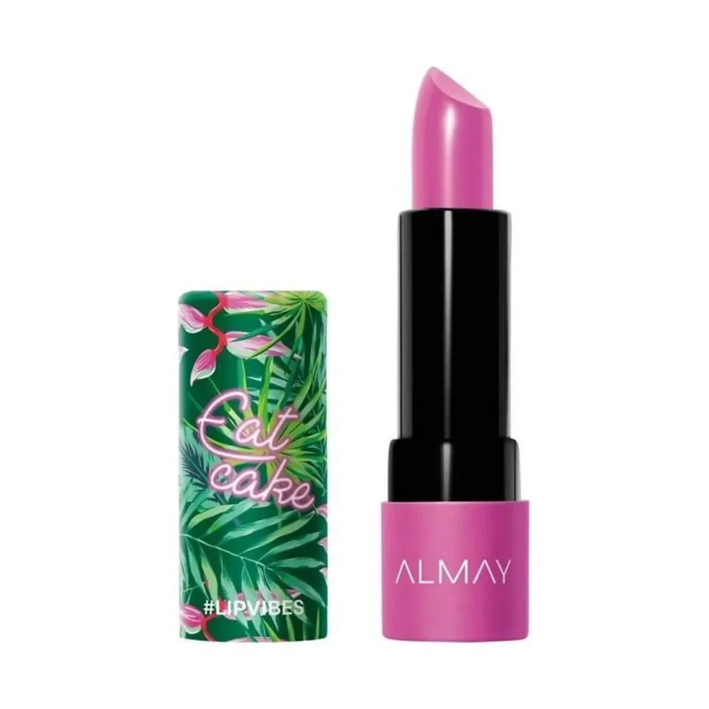 Almay Lip Vibes Cream Lipstick in Eat Cake 320 Pink Mauve